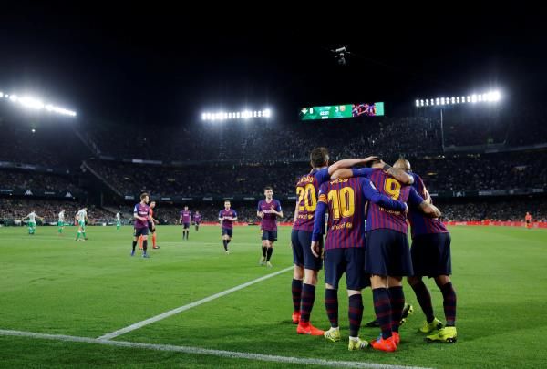 لاعبو برشلونة