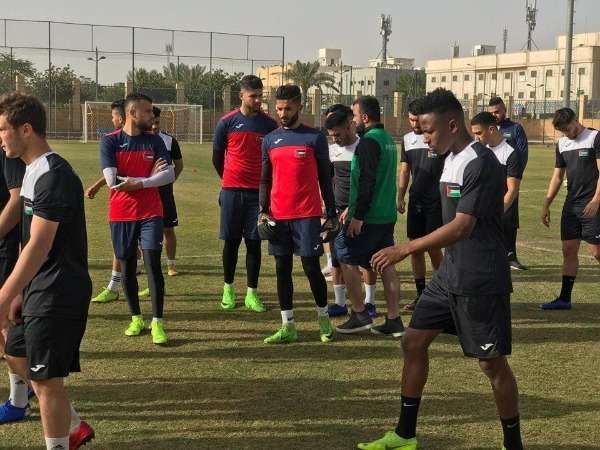 تدريبات المنتخب الأولمبي الفلسطيني في السعودية