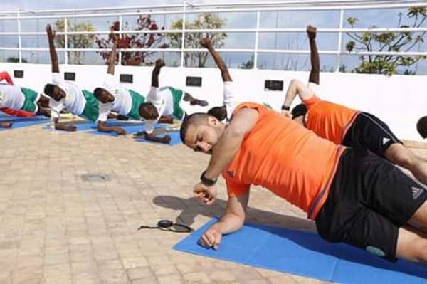 من مران المنتخب الموريتاني