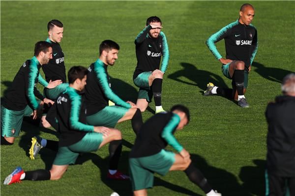 من مران المنتخب البرتغالي