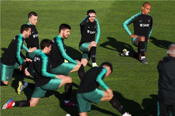 من مران المنتخب البرتغالي
