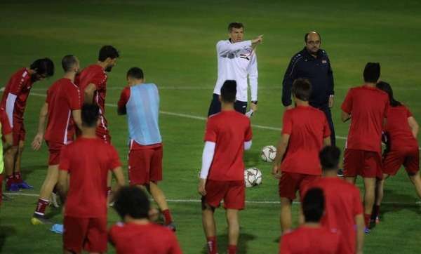 لاعبو المنتخب العراقي