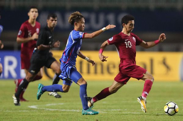 من مواجهة سابقة لمنتخب الشباب القطري