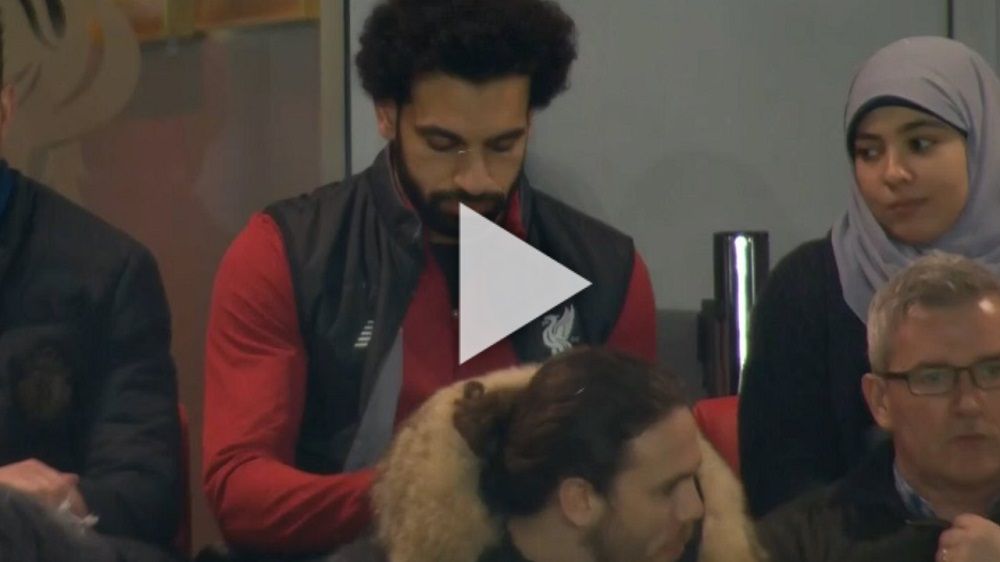 محمد صلاح وزوجته