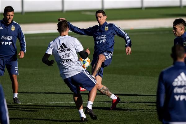 من مران منتخب الأرجنتين 