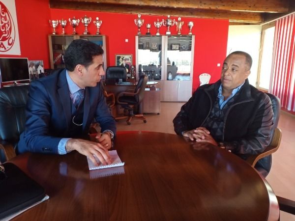 سعيد الناصيري مع مراسل كووورة