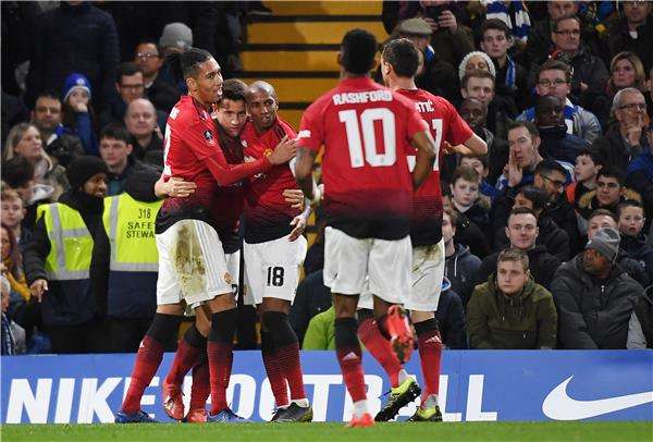 لاعبو مانشستر يونايتد