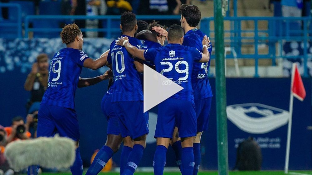 لاعبو الهلال السعودي