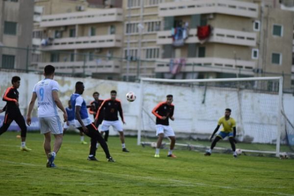 جانب من مران اليوم