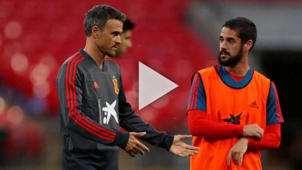 إنريكي مع إيسكو