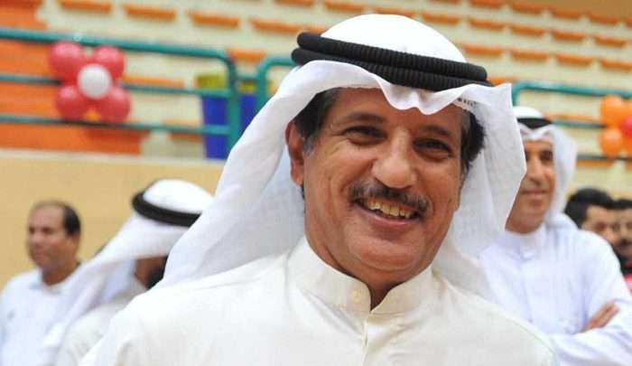 أسعد البنوان رئيس نادي كاظمة 