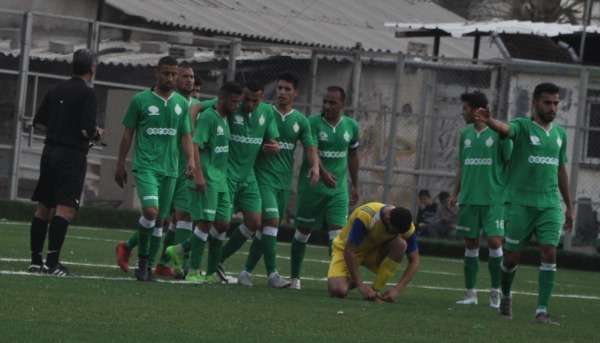 من لقاء اتحاد الشجاعية ودير البلح