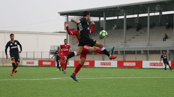 من لقاء أهلي غزة واتحاد خان يونس
