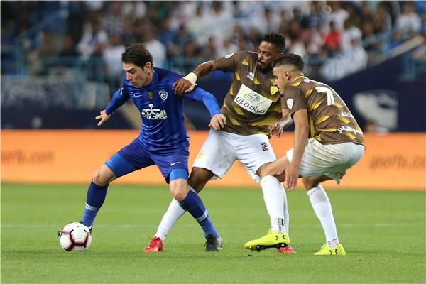 جانب من المباراة