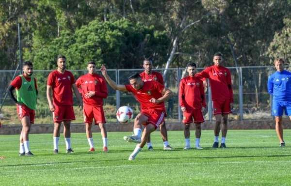 لاعبو المغرب