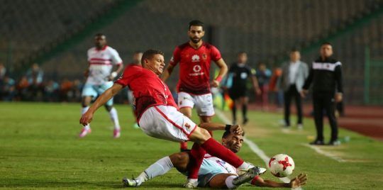 سعد سمير من مباراة سابقة بين الأهلي والزمالك 