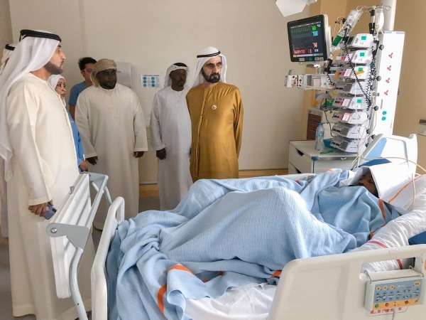 من زيارة الشيخ محمد بن راشد آل مكتوم