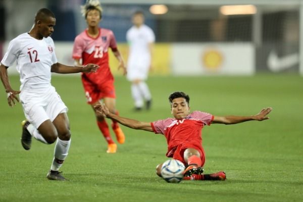 جانب من المباراة