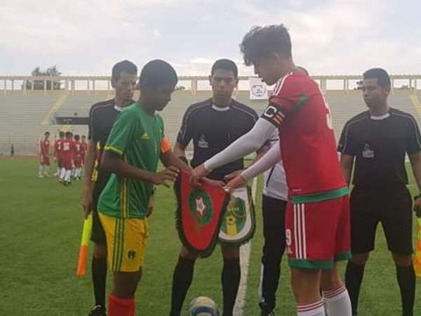 لقطة من المباراة