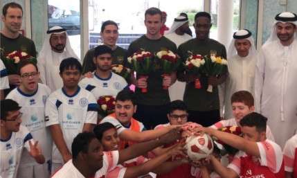 جانب من الزيارة