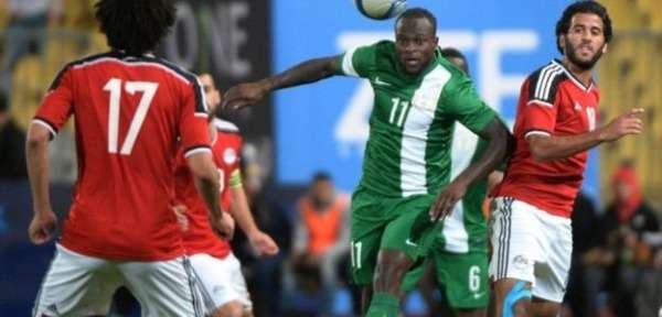 مصر ونيجيريا - مباراة سابقة