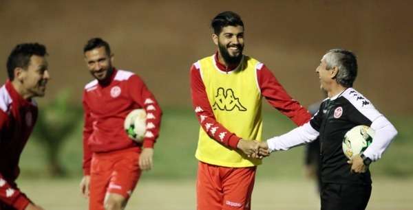 من تدريبات منتخب تونس الأخيرة 