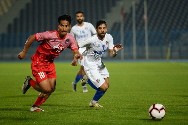 من لقاء الكويت ونيبال