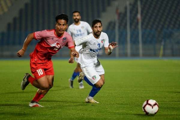 من لقاء الكويت ونيبال