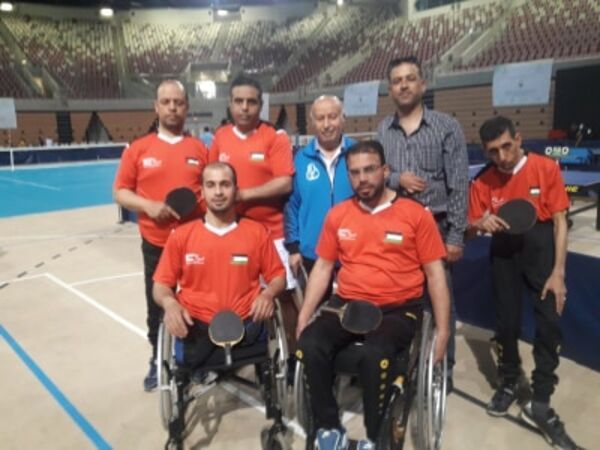 منتخب فلسطين لتنس الطاولة للمعاقين