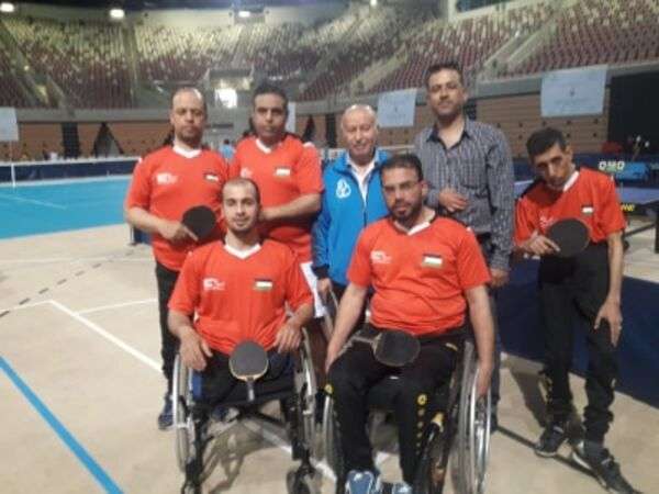 منتخب فلسطين لتنس الطاولة للمعاقين