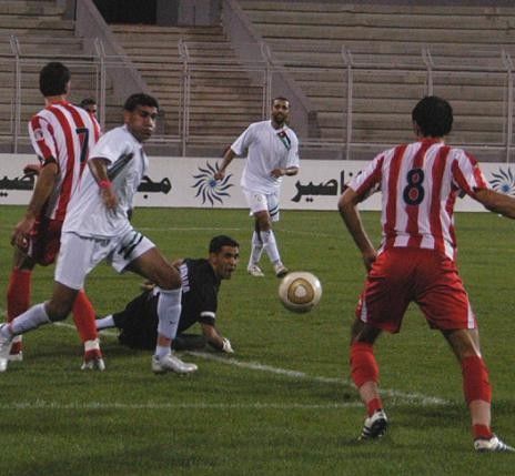 ماهر الجدع يضيع فرصة سانحة امام المرمى