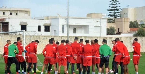 من تدريبات النجم الساحلي اليوم 