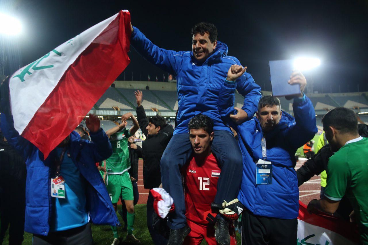 فرحة الأولمبي العراقي