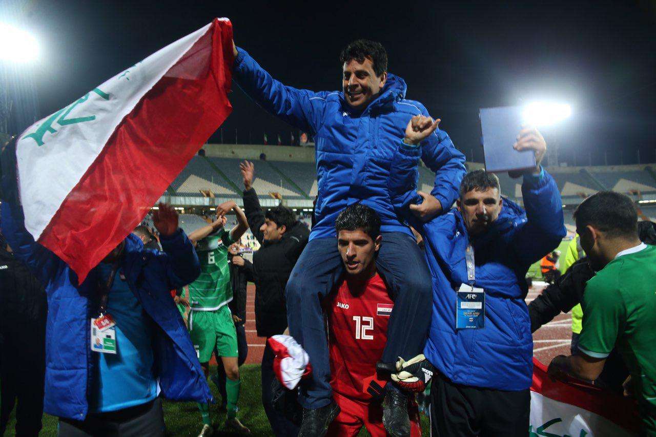 فرحة الأولمبي العراقي