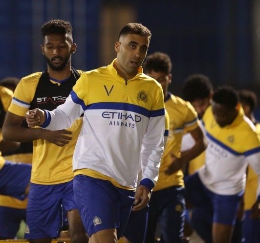 من تدريبات النصر اليوم 