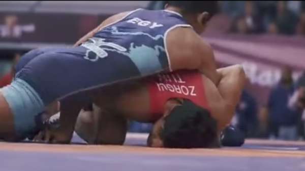 جانب من المباراة النهائية