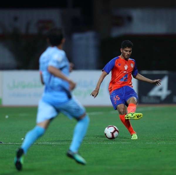 لقطة من المباراة