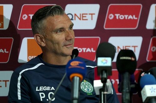 باتريس كارتيرون من المؤتمر الصحفي