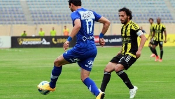 من مباراة لسموحة ووادي دجلة