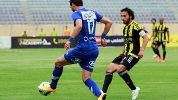 من مباراة لسموحة ووادي دجلة