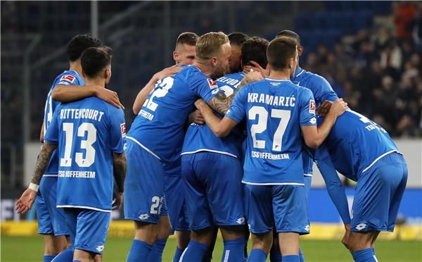 فرحة لاعبي هوفنهايم