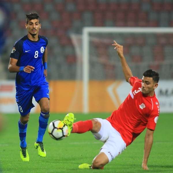 من لقاء سابق بين الرمثا والجزيرة