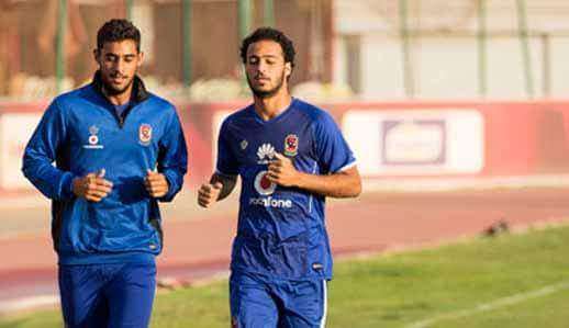 أرشيفية - أحمد رمضان بيكهام (يمينا)