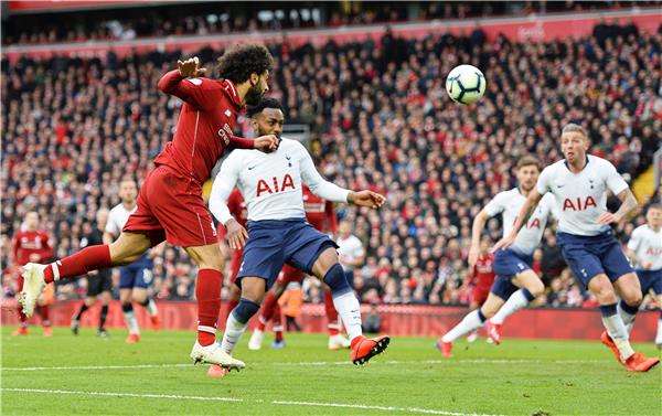 من مباراة ليفربول وتوتنهام