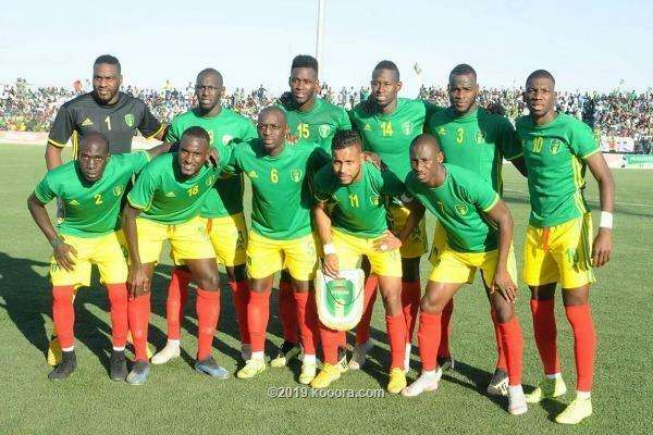 لاعبو المنتخب الموريتاني 