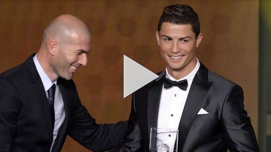 رونالدو وزيدان