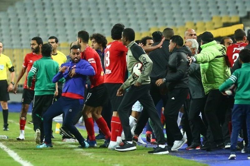 جانب من الاشتباكات