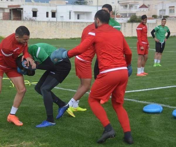 جانب من التدريبات 