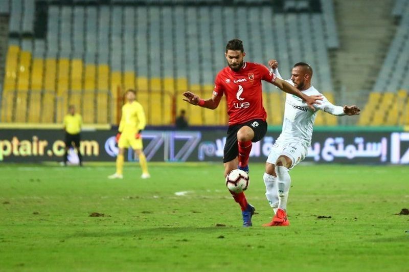 من مباراة الأهلي و الاتحاد