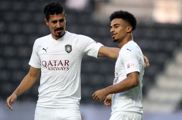 أكرم عفيف وبغداد بونجاح